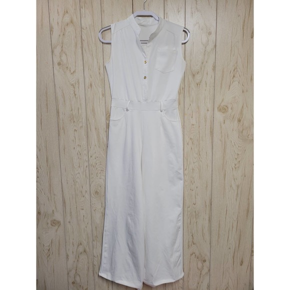 White Unbranded Women's Jumpsuit - Picture 1 of 4